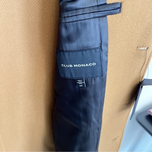 Club Monaco Men’s City Wool Coat - Picture 6 of 11